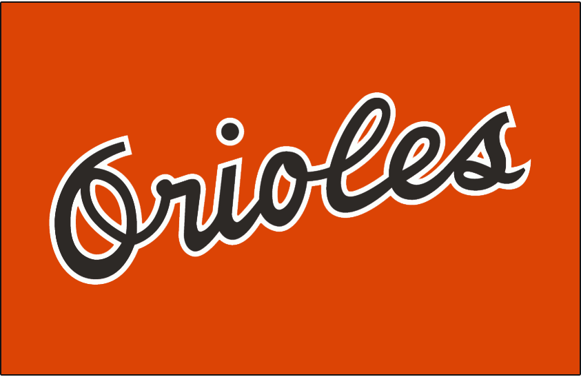 Baltimore Orioles 1984-1988 Jersey Logo iron on paper